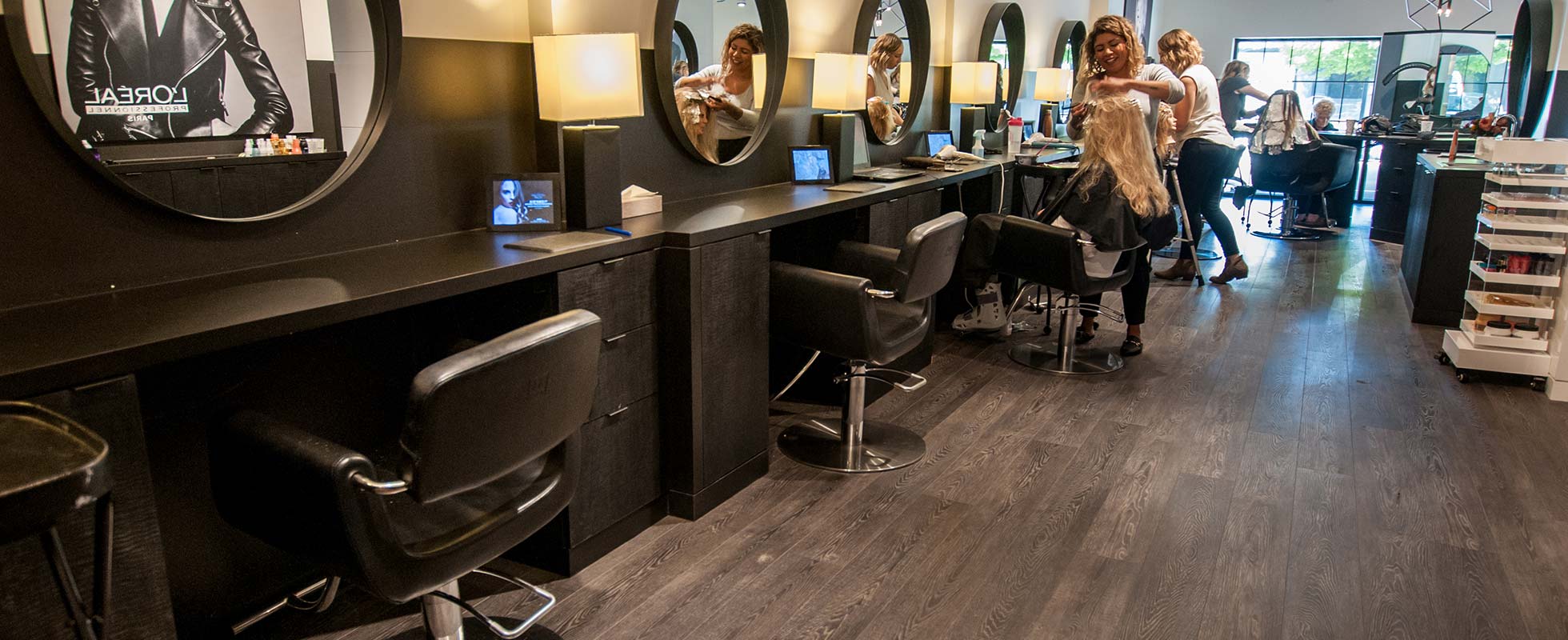 salon flooring