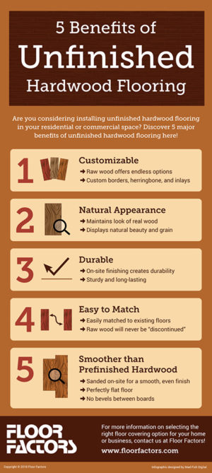 5 benefits of unfinished hardwood flooring