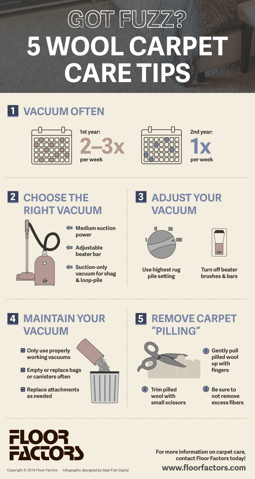 5 wool carpet care tips