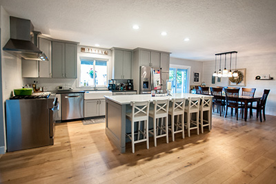 kitchen table and floor