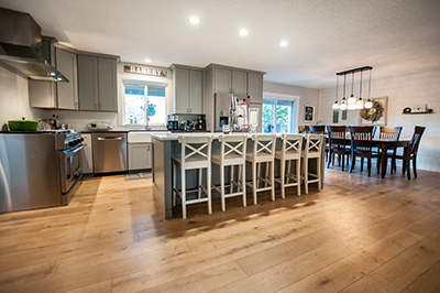 kitchen table and floors