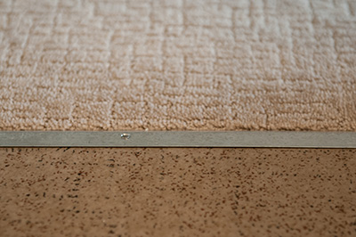 residential carpet to vinyl transition