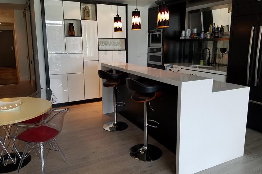 luxury vinyl tile kitchen