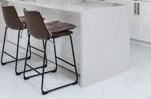 white-granite-tile-floors-in-kitchen